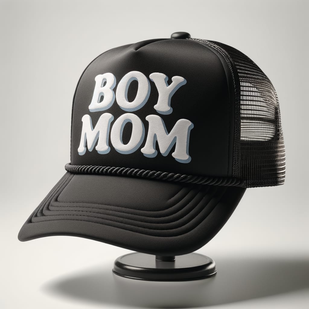 Boy Mom Trucker Hat
