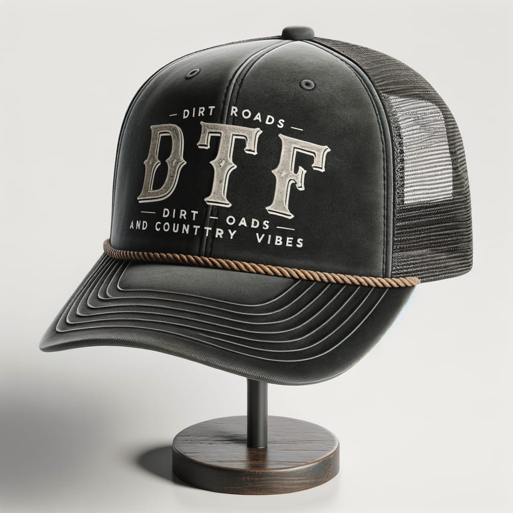 Dirt Roads & Country Vibes Trucker Hat