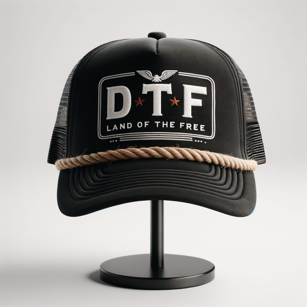 Land of the Free Trucker Hat